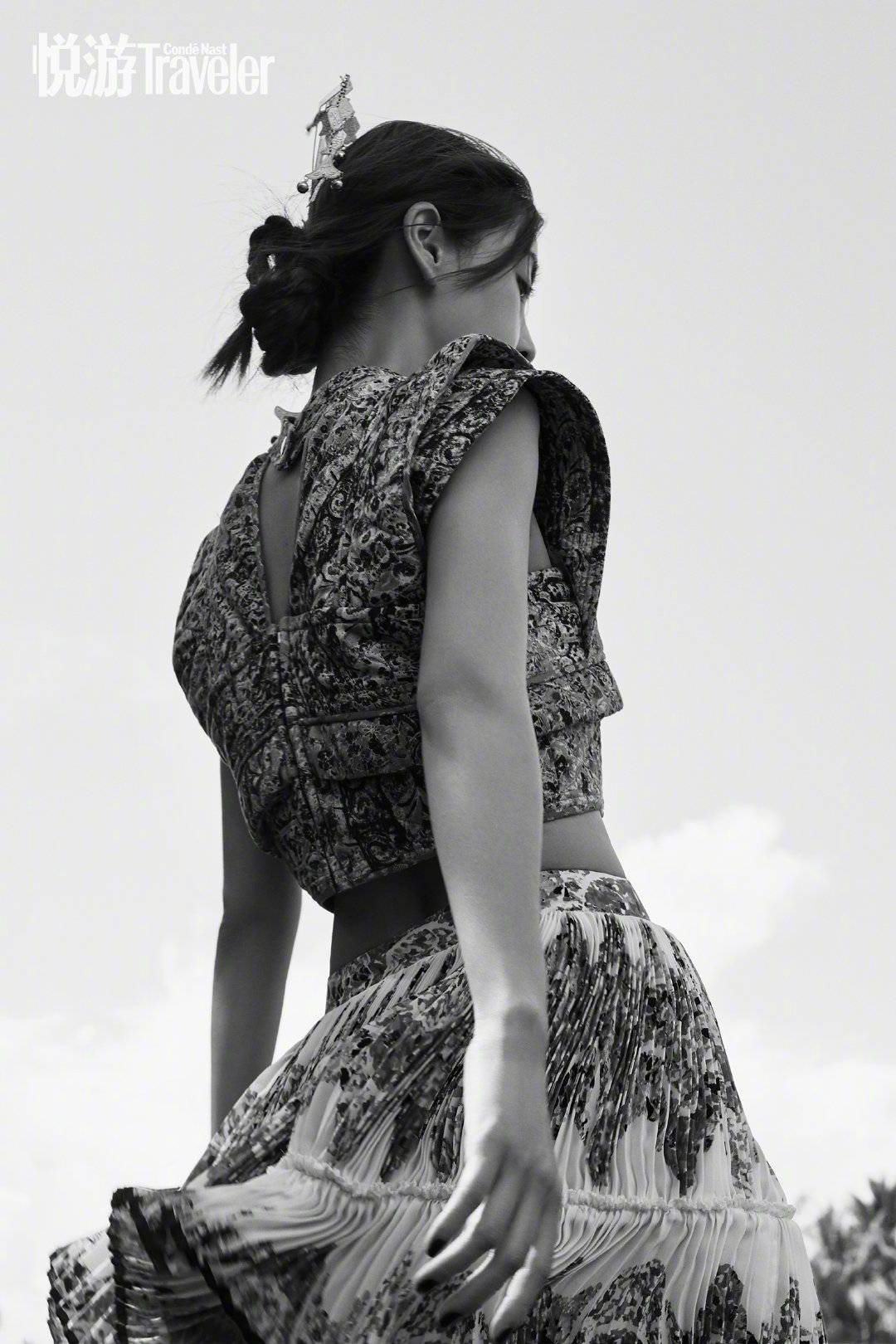 杨颖|31岁杨颖放大招，民族风造型拍大片，这次真被她美到了