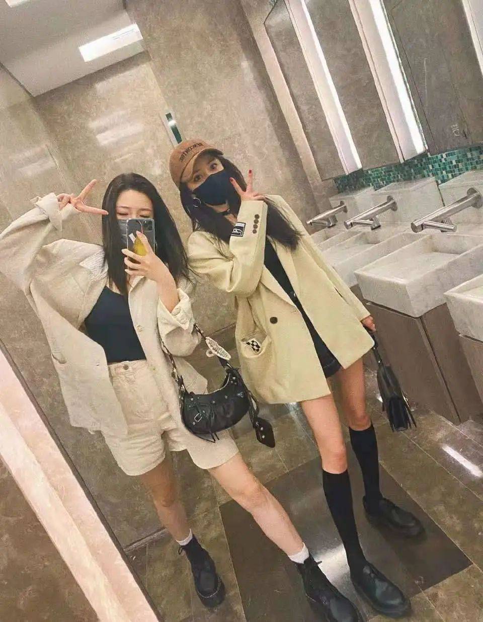 运动鞋|逛街偶遇杨幂…她穿短裤时总穿这几款鞋