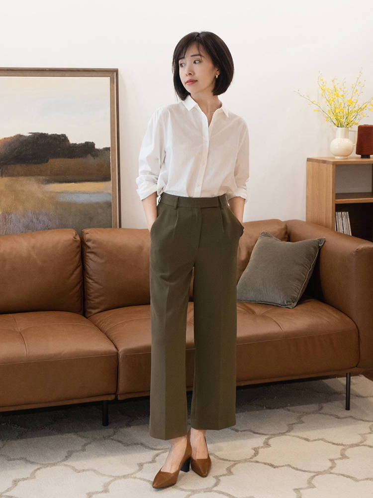 感觉|秋季,针织衫怎么穿出高级感?搭配这几个基础款,绝对惊艳