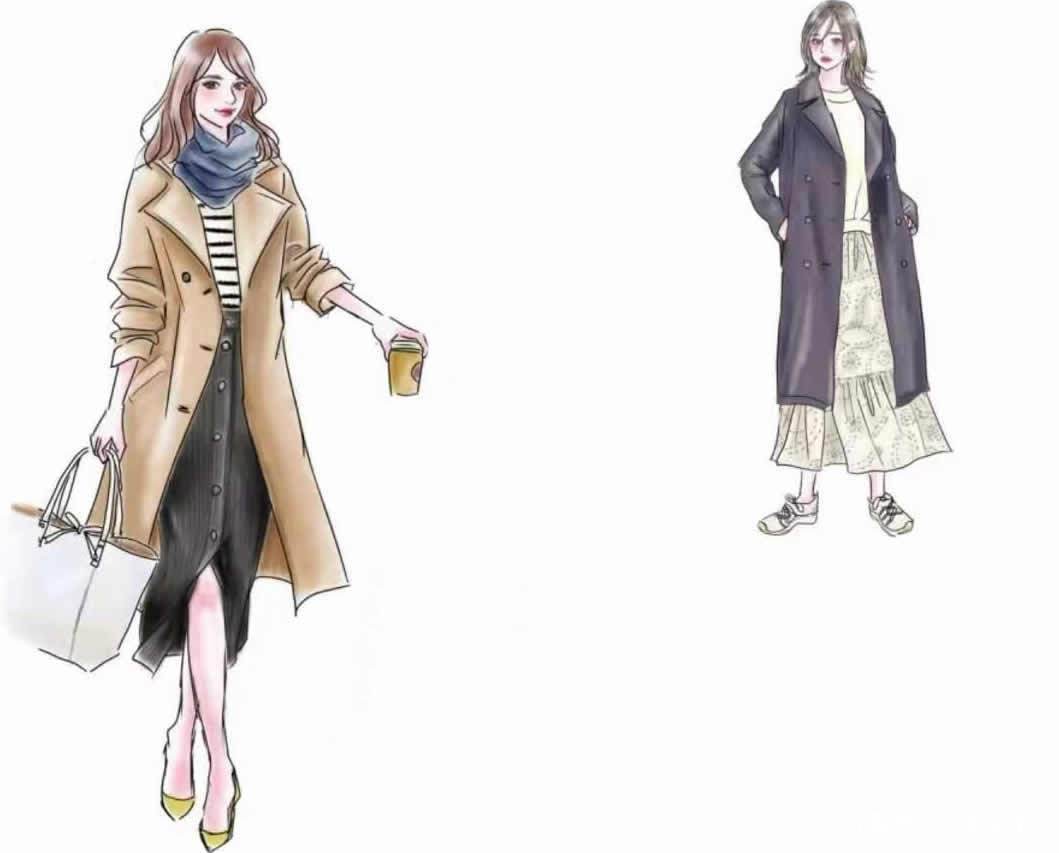 状态|3种穿衣状态,你是哪一种?早秋最美“手绘穿搭”,只教穿衣干货