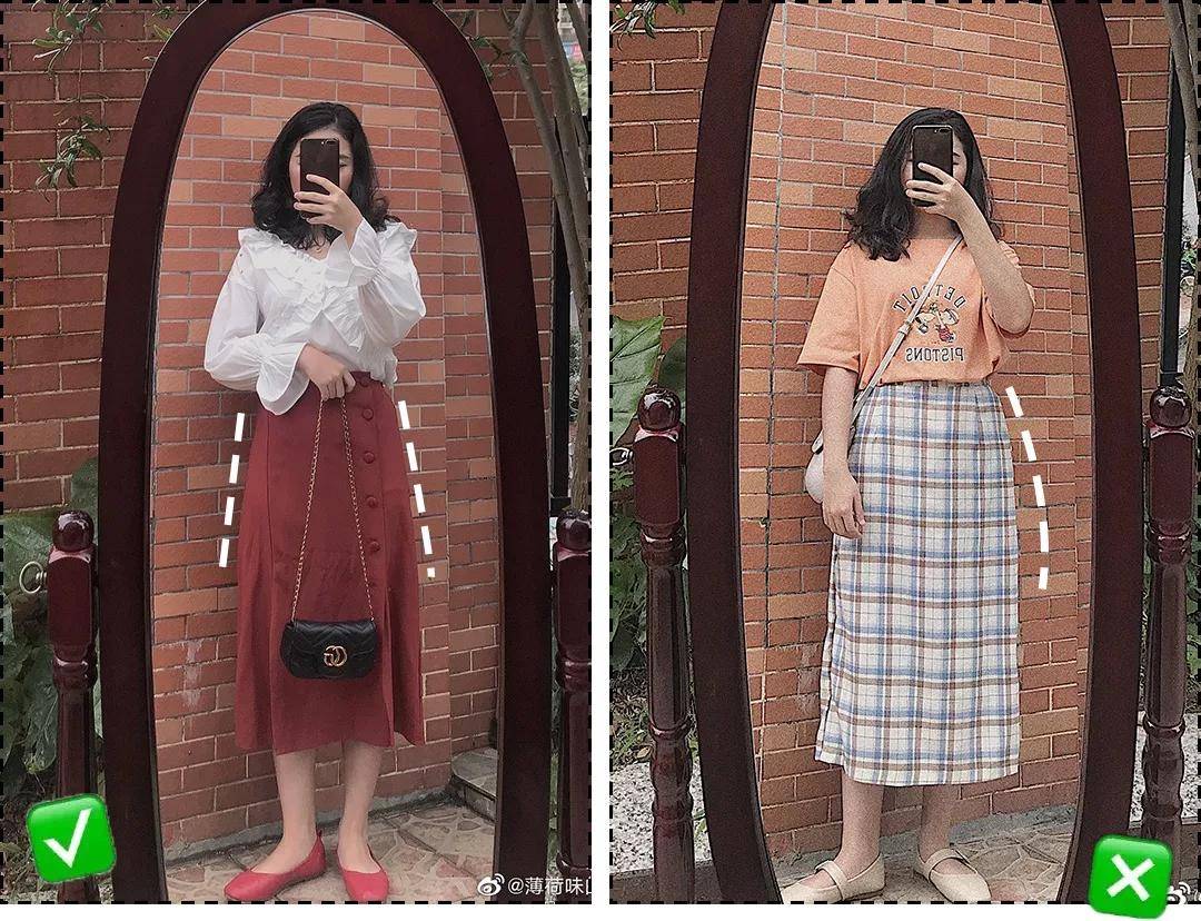 身材|梨形身材这么穿=又高又瘦！！