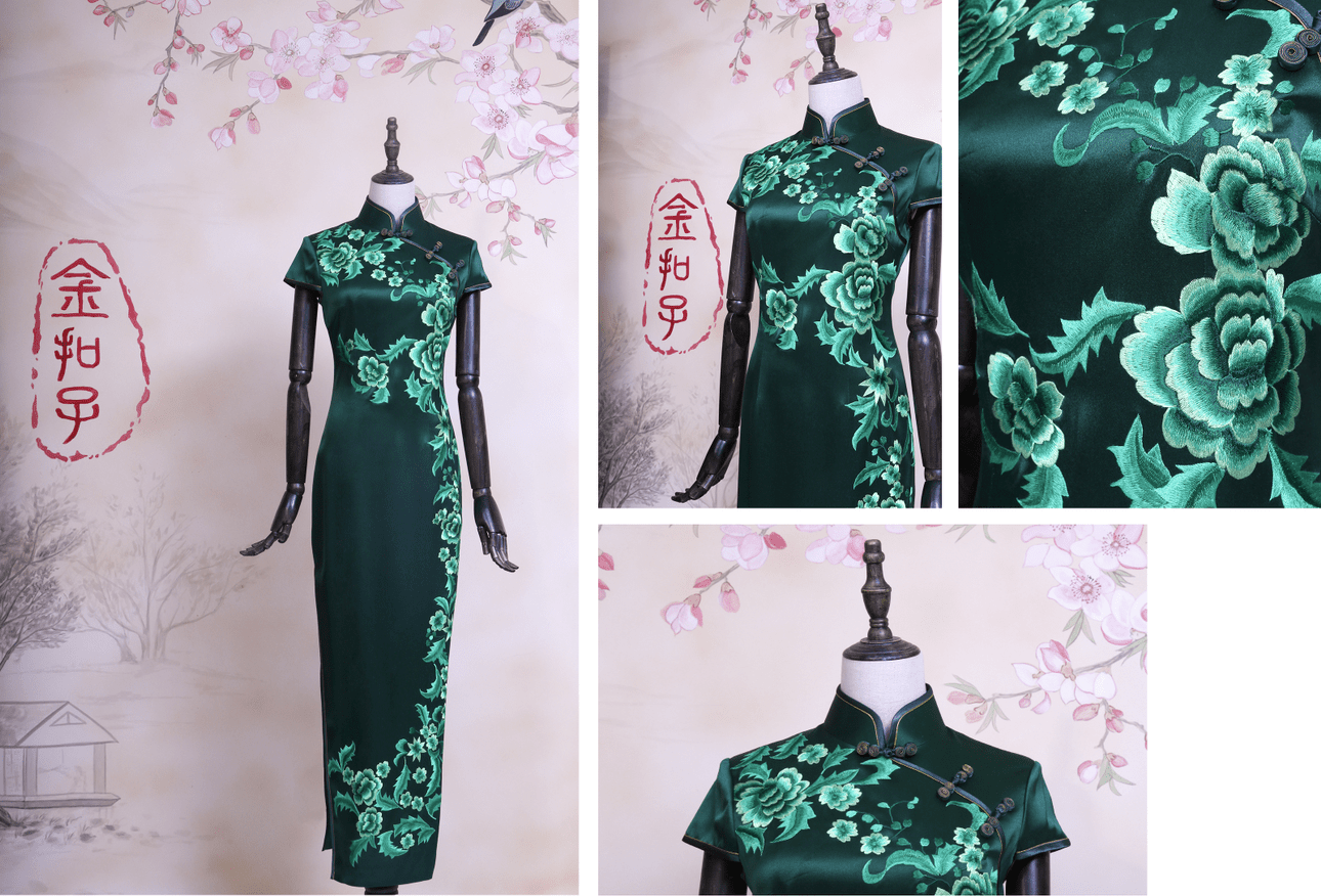 扣子|金扣子手工打造,喜婆婆 妈妈装