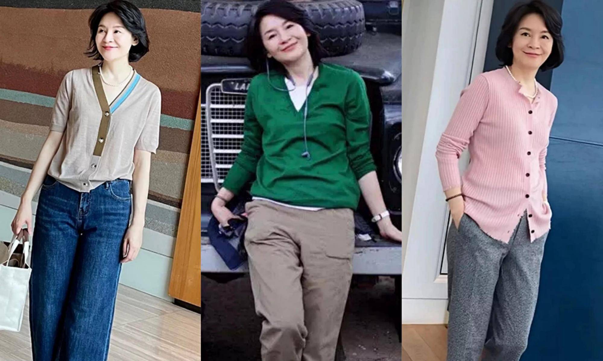 中性|40岁后穿搭也可以时髦青春，掌握这几个搭配小技巧，好看又显气质