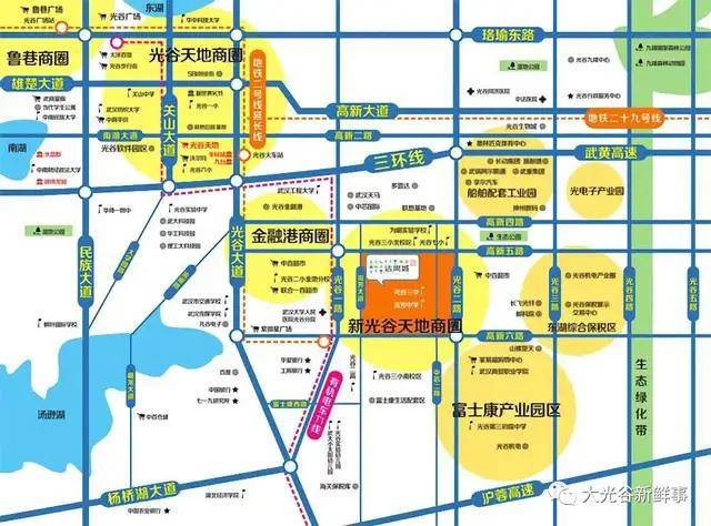 武汉光谷南又将崛起一座大型商业体光谷流芳天地最新实拍