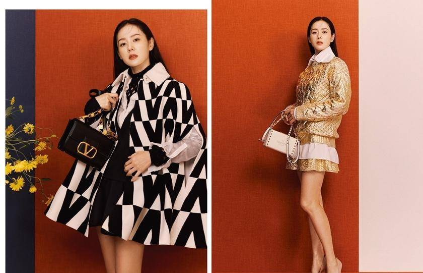 高跟鞋|孙艺珍最新大片撞衫杨幂、唐嫣！满屏逆天长腿「她」最美