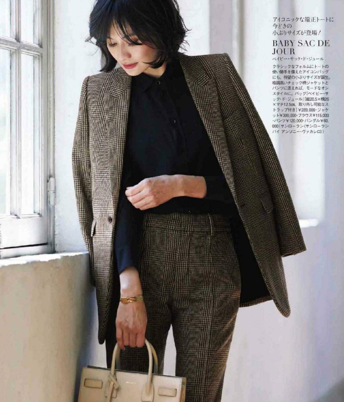 的比例|女人可以不漂亮但要懂打扮,年过四十多穿这四款外套,时髦又有范