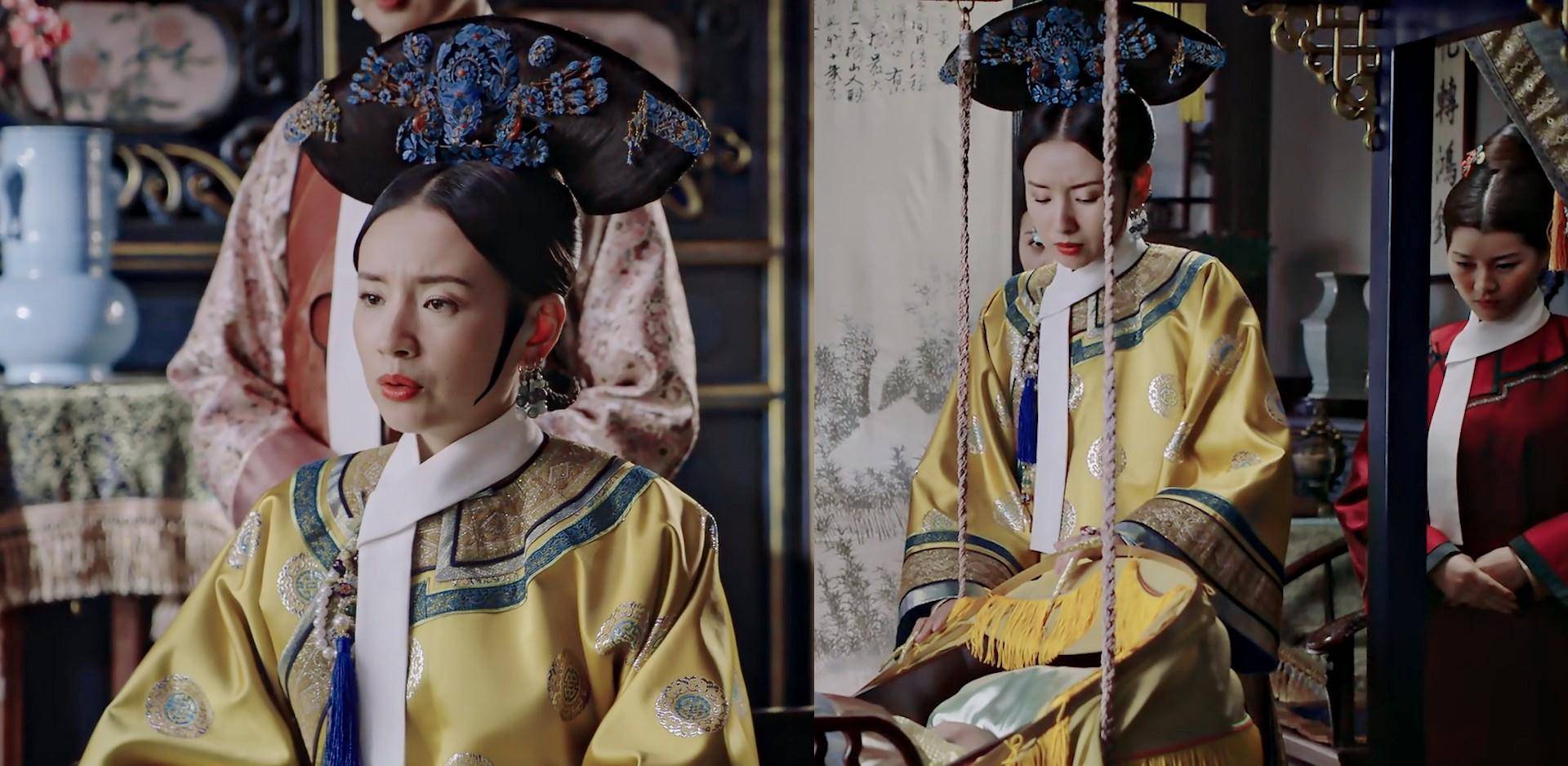 衣裳|如懿传｜富察琅嬅孝贤皇后的后十三种造型，还是明黄衣裳最多