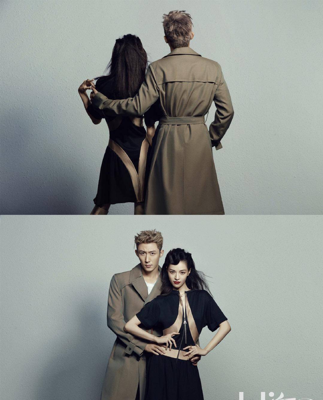 黄景瑜|黄景瑜和钟楚曦同喝一杯奶茶，俩人印花毛衣，cp感好强