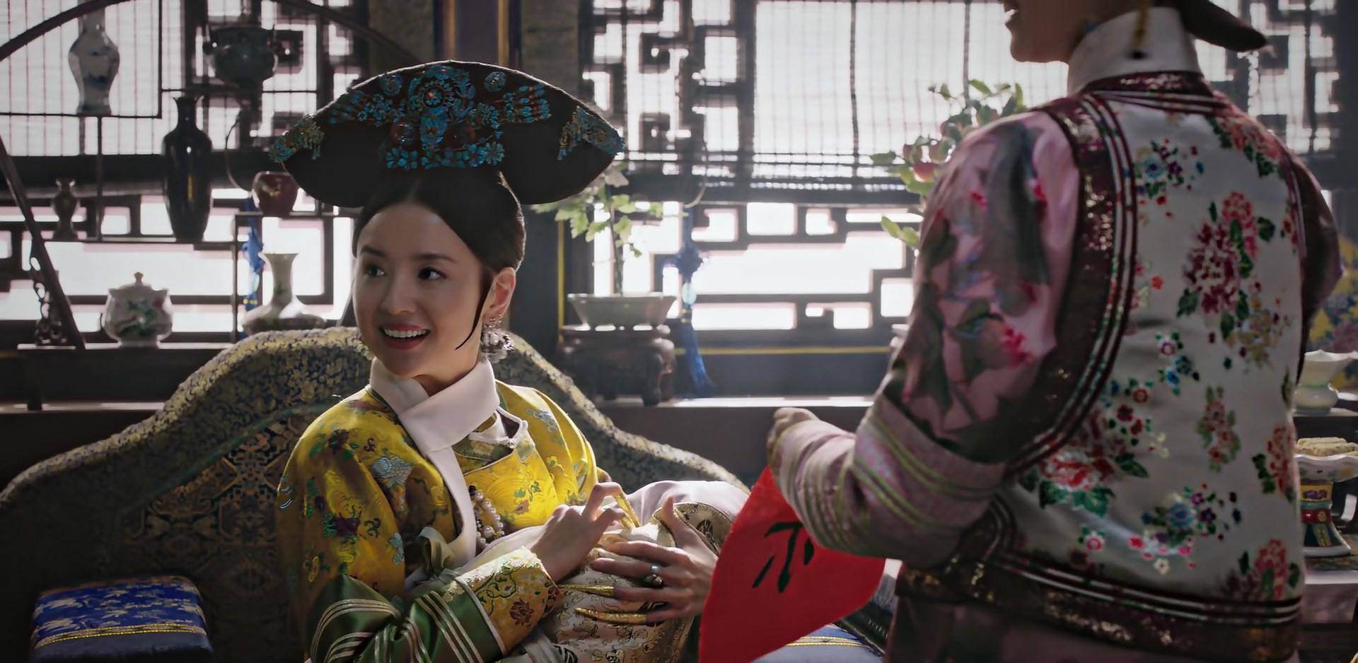 衣裳|如懿传｜富察琅嬅孝贤皇后的后十三种造型，还是明黄衣裳最多