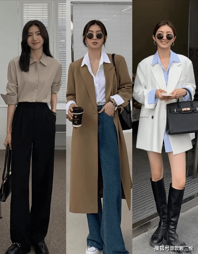 卫衣|她的穿搭：30、40岁女人这样穿“极简风”，显瘦显高还有气质