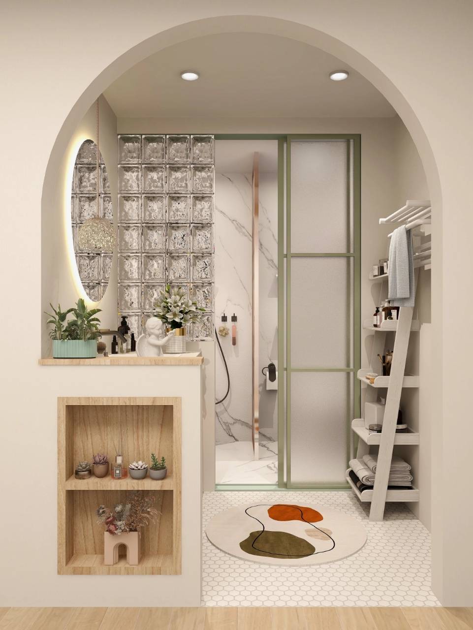 听说你们看上我家简欧风的卫生间了,还想让我搬家?