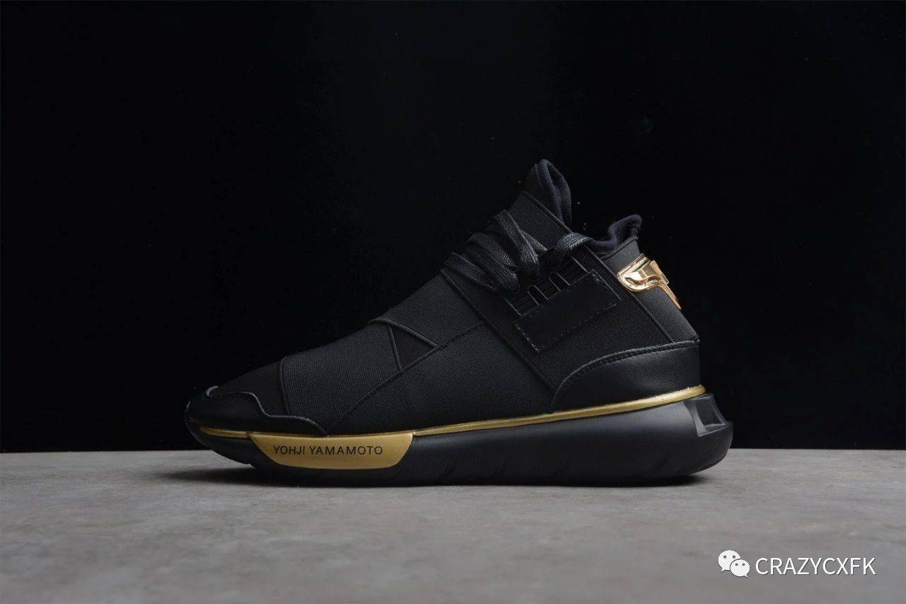 漆皮|阿迪达斯 Adidas Y-3 QASA HIGH 黑武士运动鞋