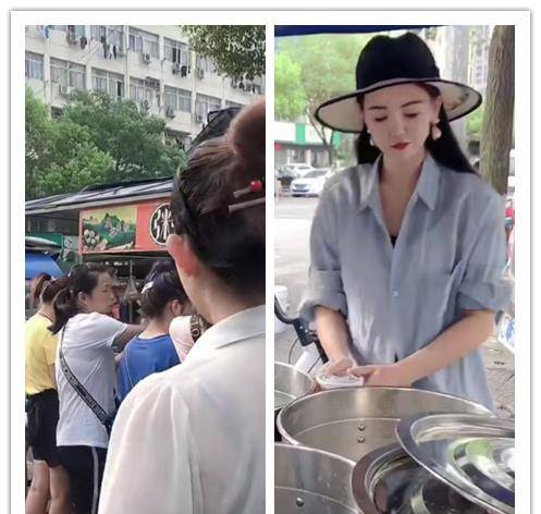 小菜|温州街头的小粥摊,因老板娘神仙颜值走红,每天一万人在线观看