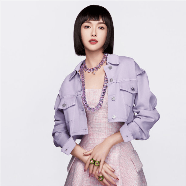 高个子|37岁唐嫣真是装嫩高手!牛仔配抹胸裙少女感爆棚,齐肩短发显脸长
