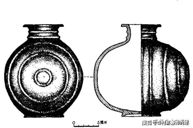 秦文化的典型代表器物：茧形壶_腹部