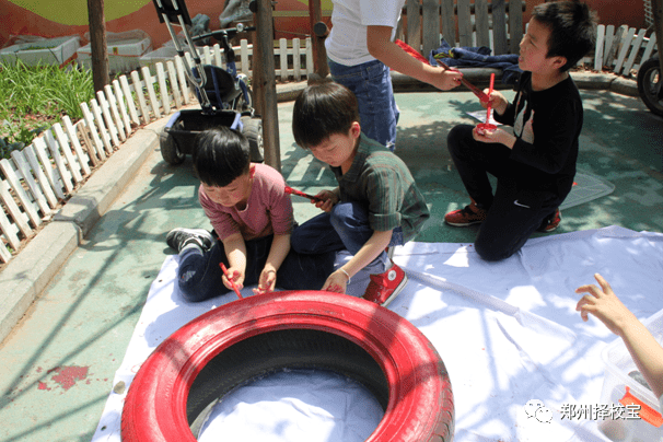 轮胎|郑州经开区热门幼儿园之：清华幼儿园