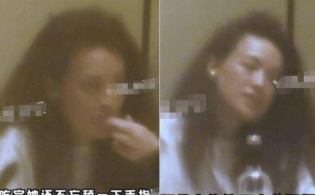 生活|舒淇时尚照太惊艳！穿抹胸裙光脚站梯子上，戴超大翡翠项链好贵气