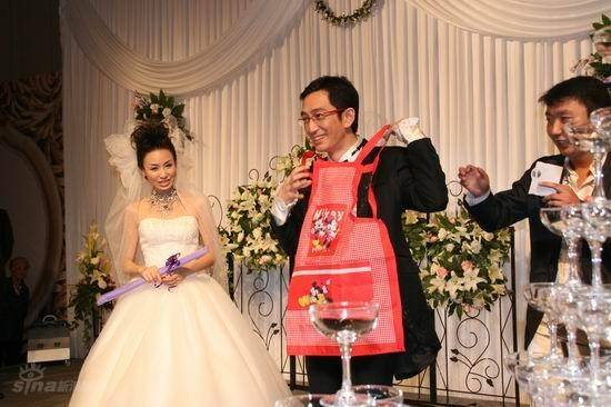 吴启华石洋子婚礼图片