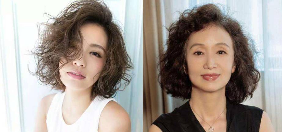 卷发|女人不到70最好别烫小卷，显老又影响气质，这样烫发时尚又减龄
