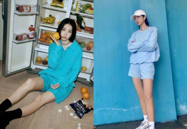 套装|这俩女顶流撞衫，不尴尬吗？