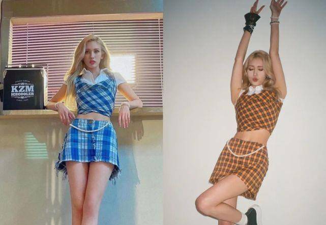 套装|这俩女顶流撞衫,不尴尬吗?