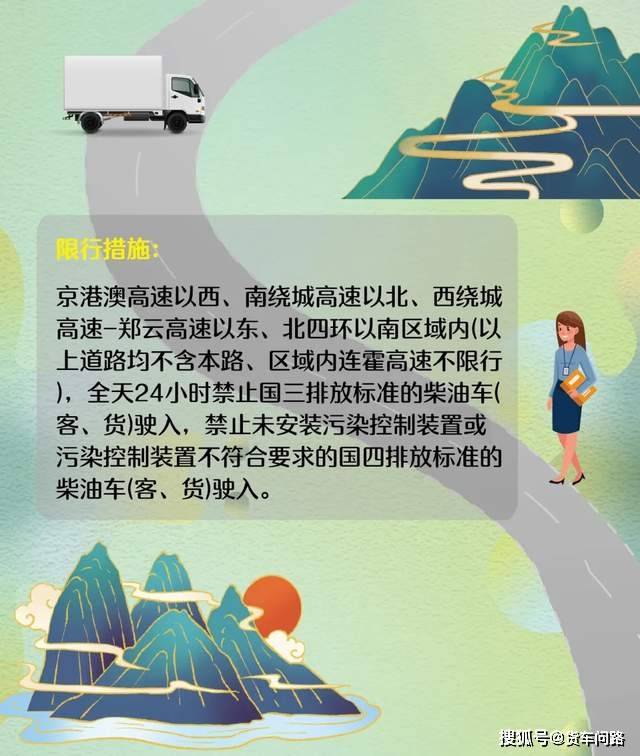 图说货车限行郑州限行区域和时间有调整部分限行区域扩大了