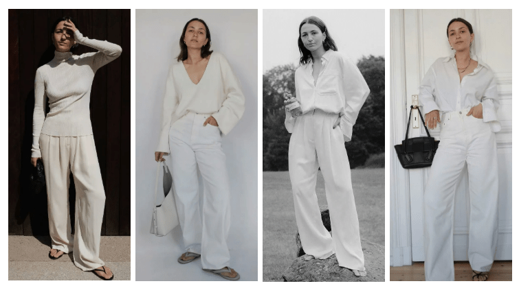 white|决定了！入秋第一条裤子就选它