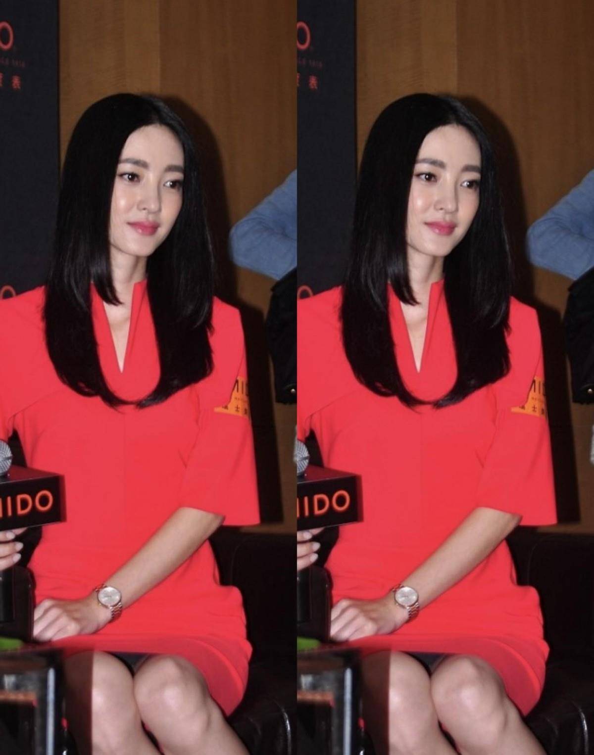 卫衣|王丽坤真是长了张“妲己脸”，淡妆看着真妩媚，但坐姿挺端庄的