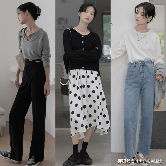 卫衣|秋天上班怎么穿？这24种简约轻熟风穿搭示范，照着穿就对了