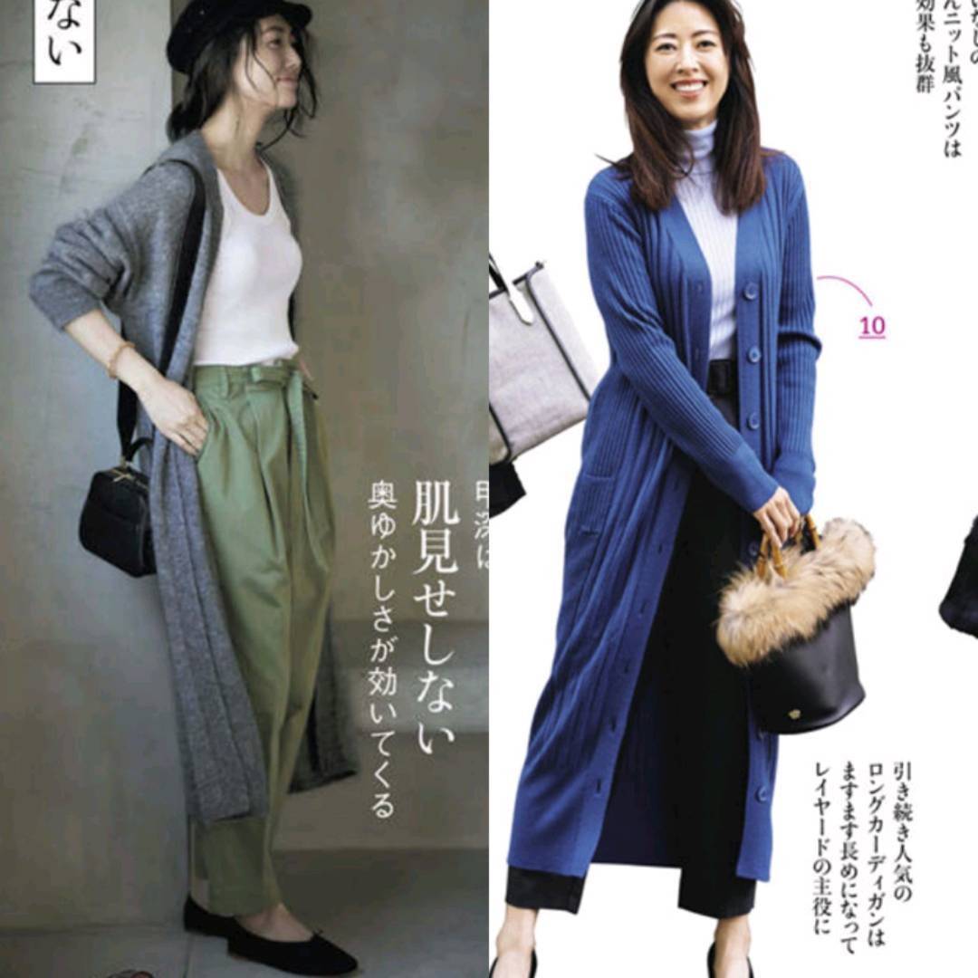 披肩|大龄女性秋天多穿“针织衫”实用又优雅