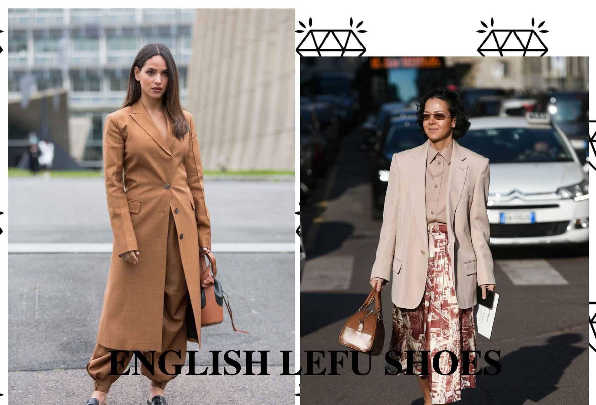 小白|开春别穿小白鞋了，今年英伦风乐福鞋更受宠，复古减龄很时髦