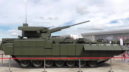 如同t-14主力战车,t-15步兵战车是以反应式装甲作为其主要防护的.