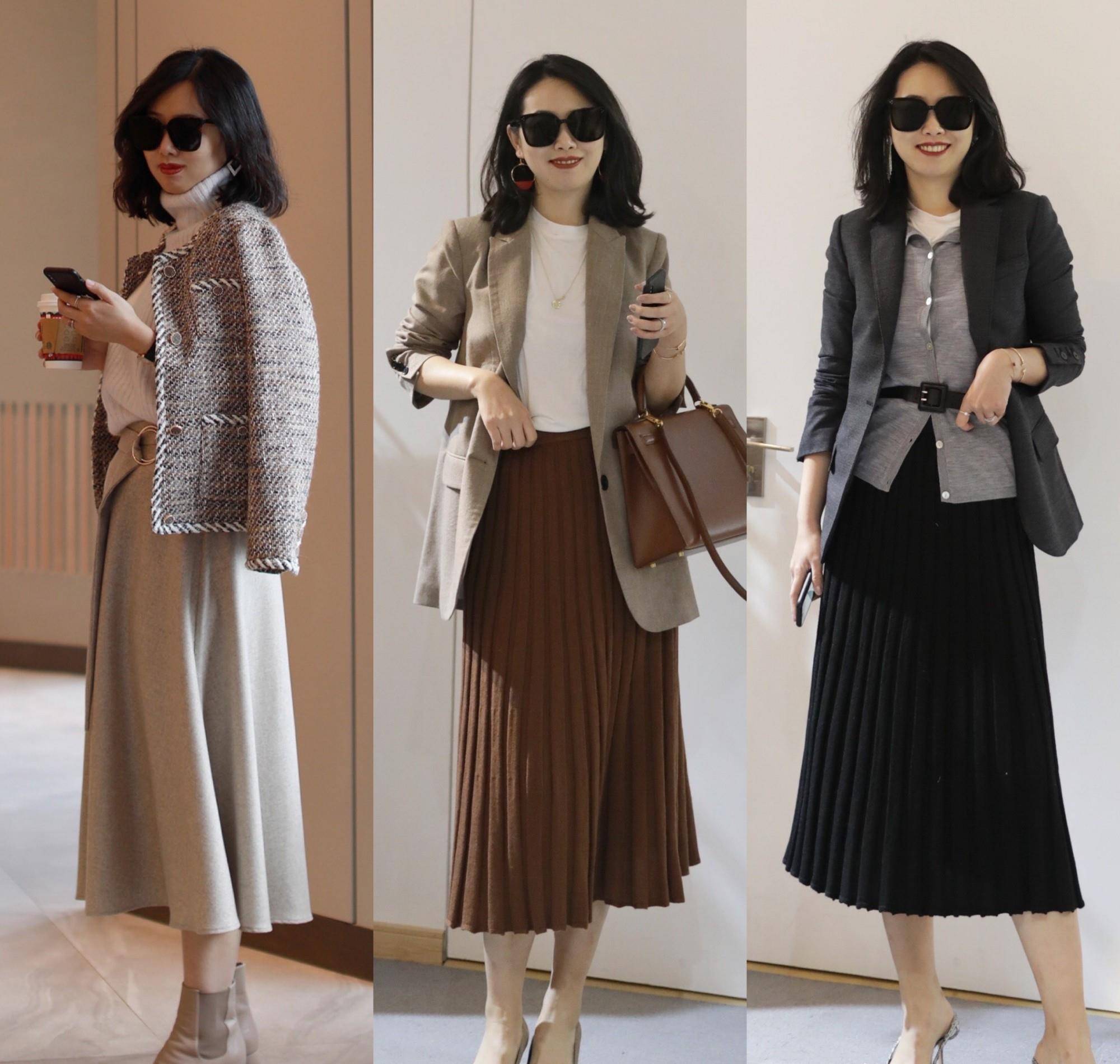 衣衣 4、50岁的女人,春天这样穿,大方得体还减龄