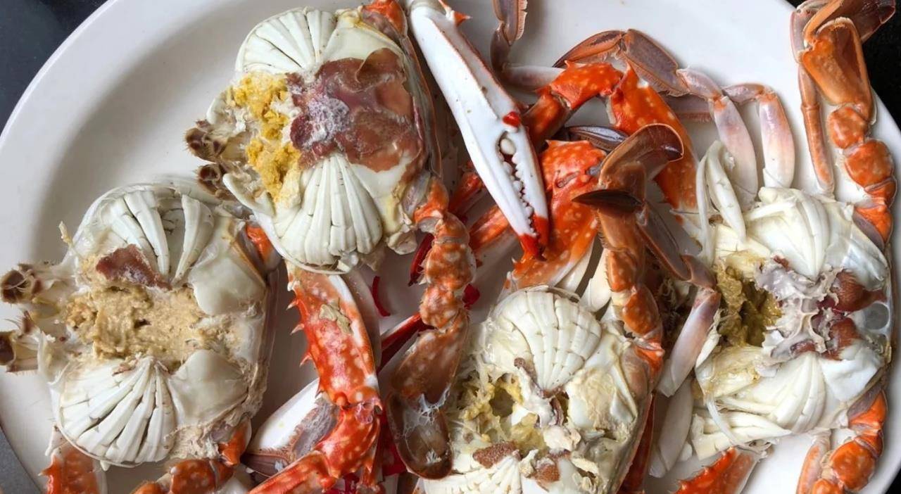蒸梭子蟹总是掉腿那是蒸法错了教你3个技巧鲜嫩多汁不掉腿