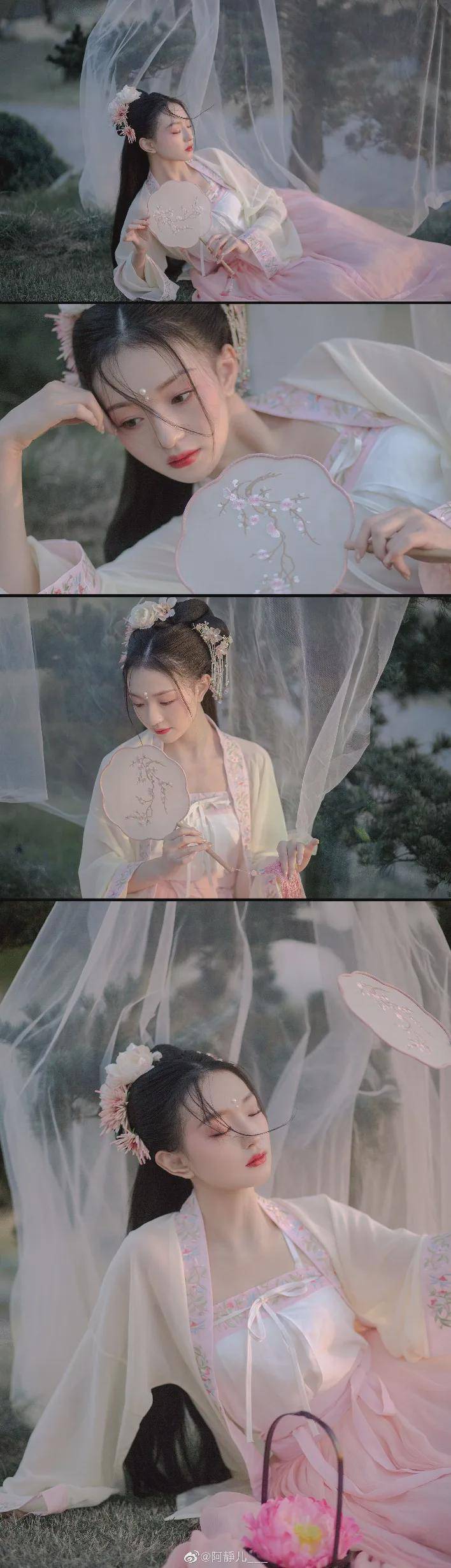 仙女 汉服小仙女:更那堪,冷清秋