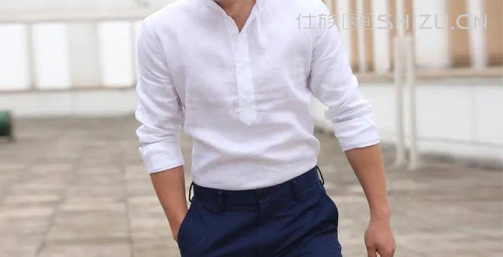 公众 穿短袖衬衫都是油腻大叔、乡村Tony？型男也穿，但款式跟你不一样