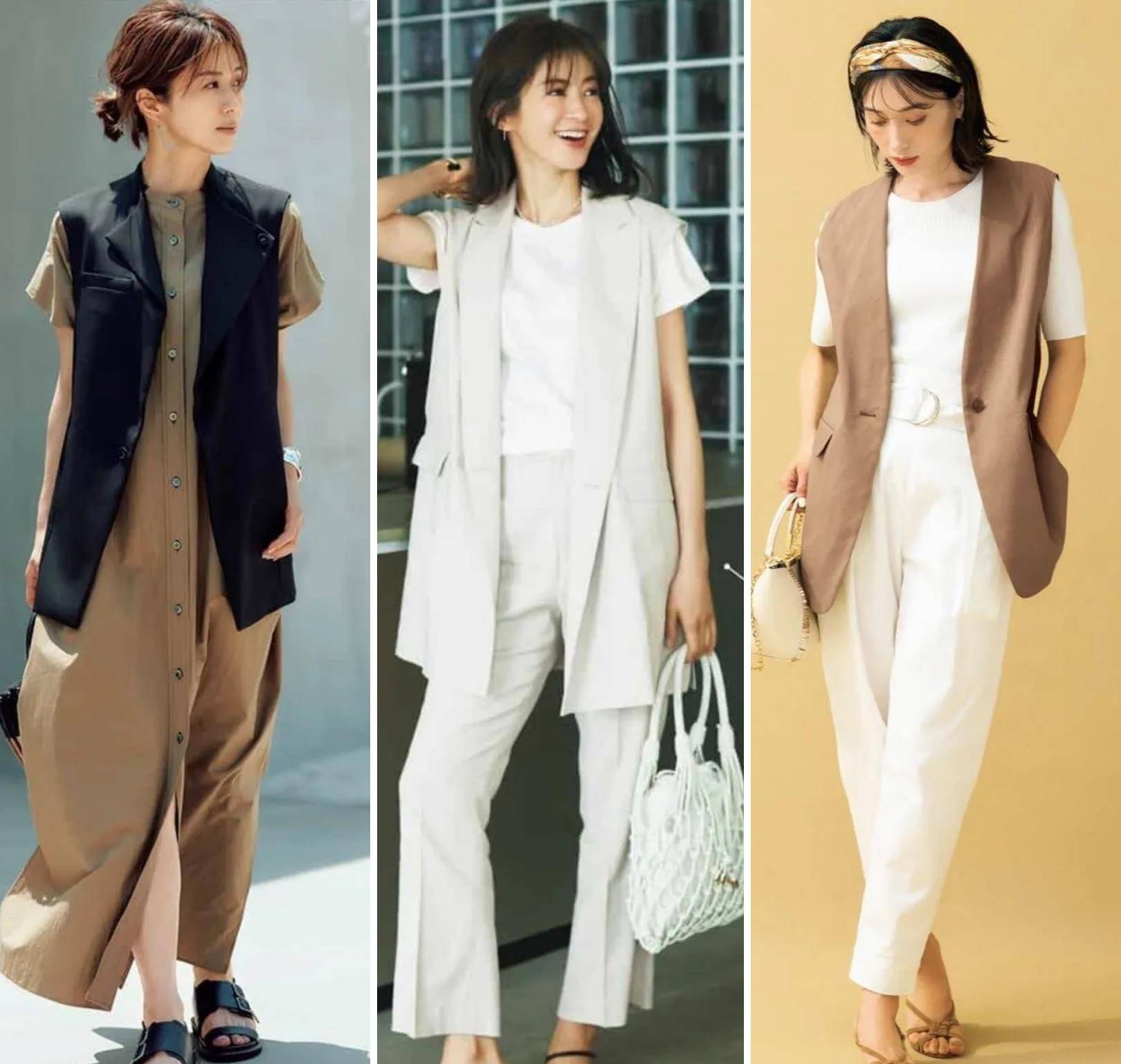 黑色 早秋不知道怎么穿?这些时尚大气的叠穿技巧需要准备起来