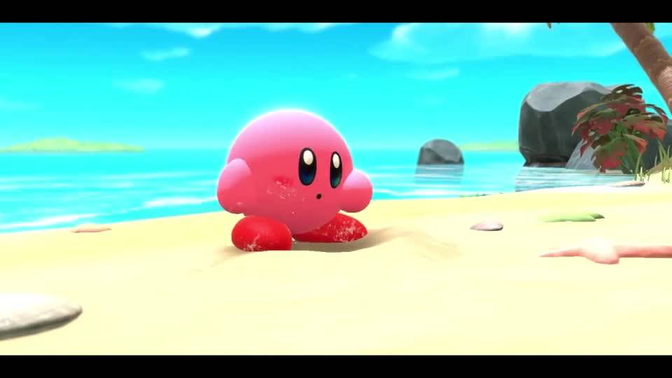 粉红恶魔来了星之卡比新作明年春季登陆switch