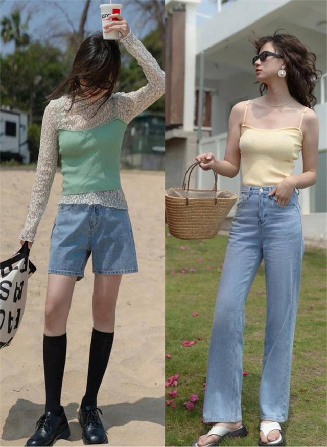 身材 阔腿裤怎么穿好看？18套经典的“搭配指南”送你，直接套用准没错