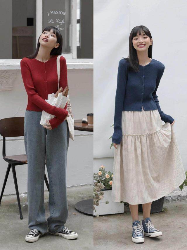 进行 讲真，看来看去，还是觉得“打底衣”更实用，百搭还时尚