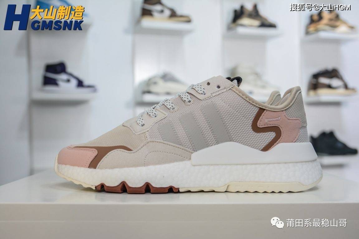 Jogger 【大山制造】Adidas Nite Jogger 2019 Boost三叶草 联名夜行者 货号：H01734