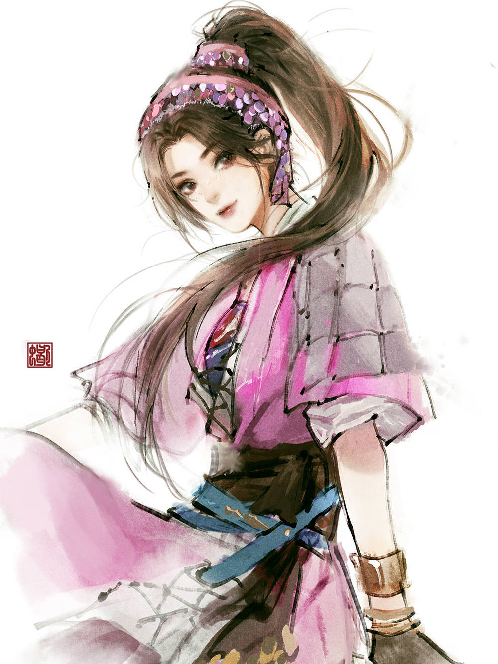 原创眷思量主角变2d画风奉眠惊艳屠丽又美又飒看到镜玄恋爱了