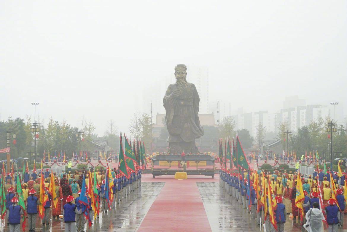 药市|雨中体验清代安国药市开市仪式！保定旅发大会采风首站游览药王庙