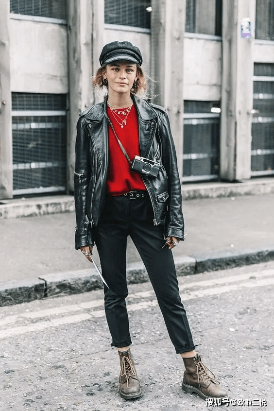 黑色 悦穿搭：全身黑色搭配，照样美又气质