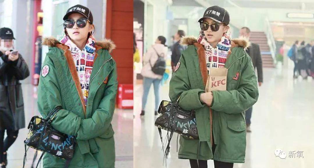 美人 被路人偶遇的张柏芝，这状态，会是传说中的怀四胎吗？