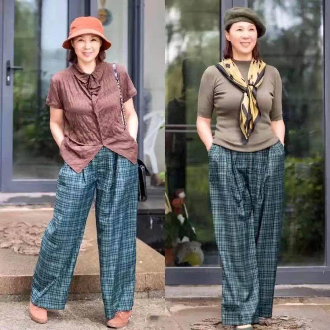 原创太会穿了,朴素简单的衣服,也照样穿出时尚感