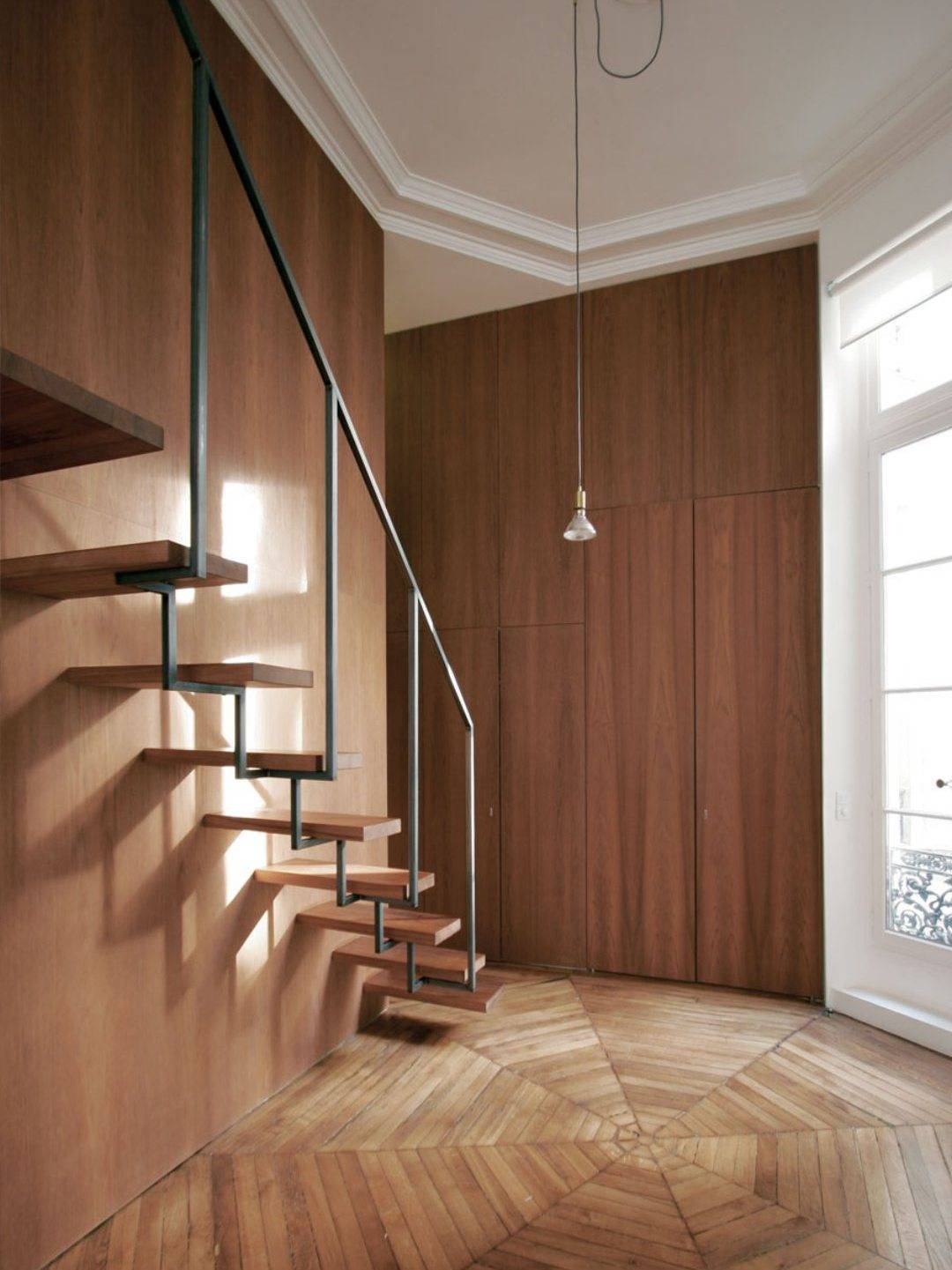 极具雕塑感的扭曲楼梯,楼梯设计还能这么玩!_空间