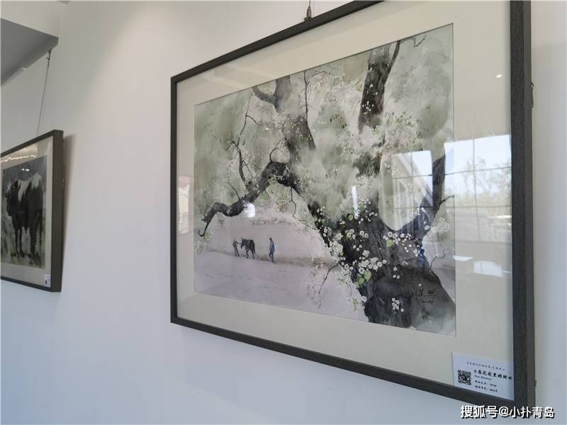 崂山区|画中的诗歌·关维兴水彩精品展在青岛崂山区开展