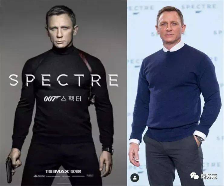 式礼服威廉凯特捧场007首映！53岁“邦德”穿粉西装戴欧米茄，最后一次演007有多帅？