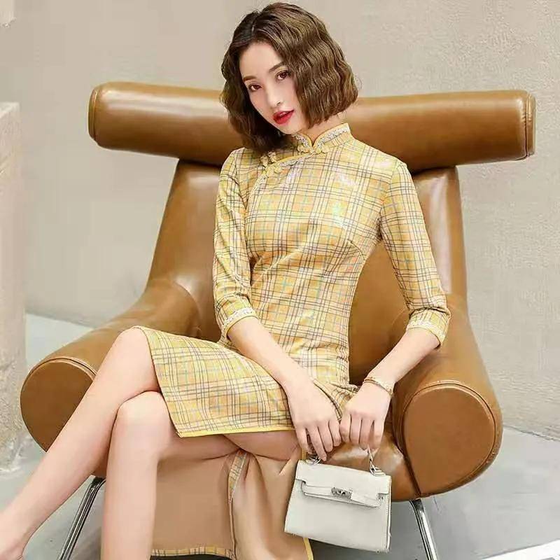 评论 在这个长长的假期仙仙的旗袍，穿上能美爆一条街，不信你来看！